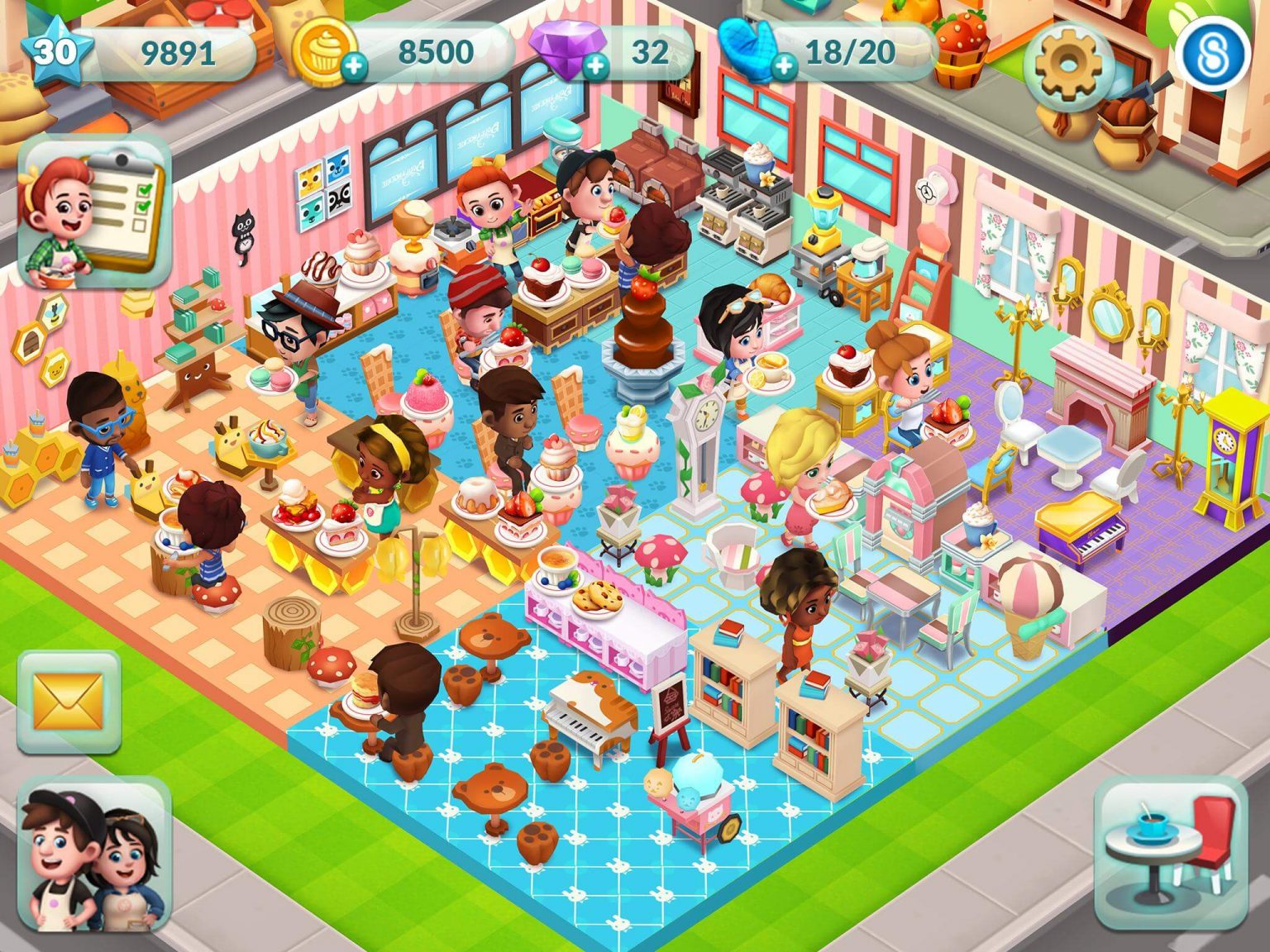 bakery story 2 buy with silver key